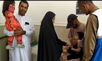 آغاز پویش واکسیناسیون سرخک و سرخجه در شهرستان سیب و سوران